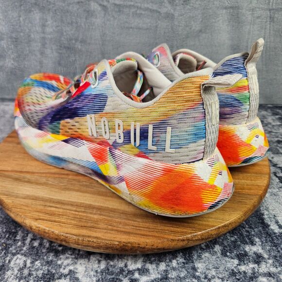 Nobull Journey Pride Moves Mens Size 11 White Orange Training Shoes Sneakers main image 11